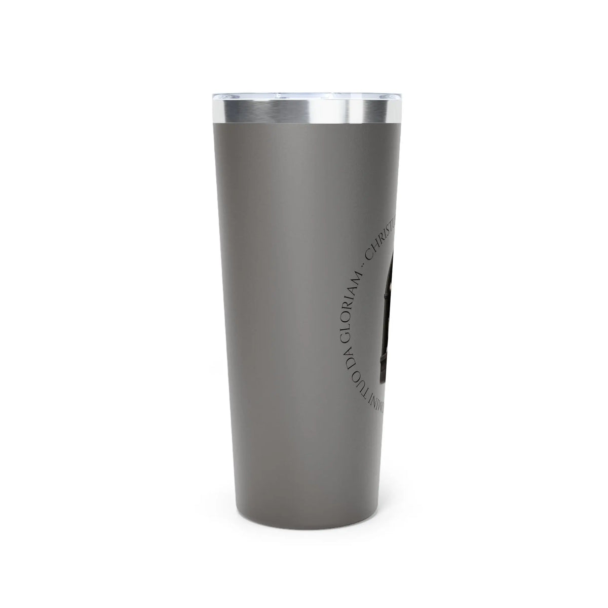 'Christus Rex Gloria' 22oz Copper Insulated Tumbler - Invictus Templar