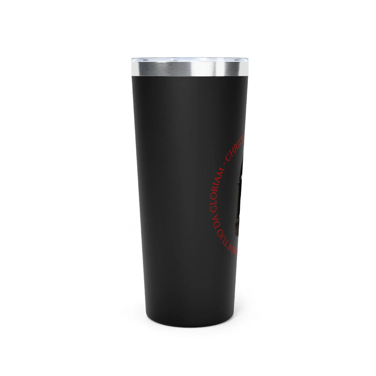 'Christus Rex Gloria' 22oz Copper Insulated Tumbler - Invictus Templar