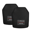 Aegis Ultralight Level III+ Polyethylene Rifle Plates (Set of 2)