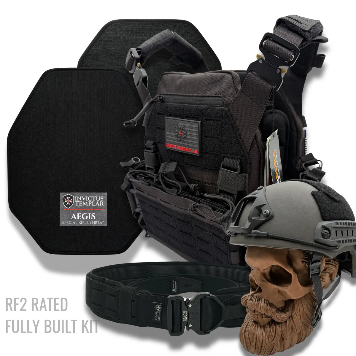 Vanguard Assault RF2 Kit | Aegis SRT Rifle Plates, Carrier, and Helmet