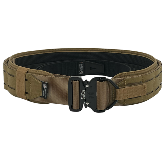 Modular Tactical Belt | Armiger MK I 3-Part MOLLE Gun Belt featuring quick-release buckle and anti-slip pad.