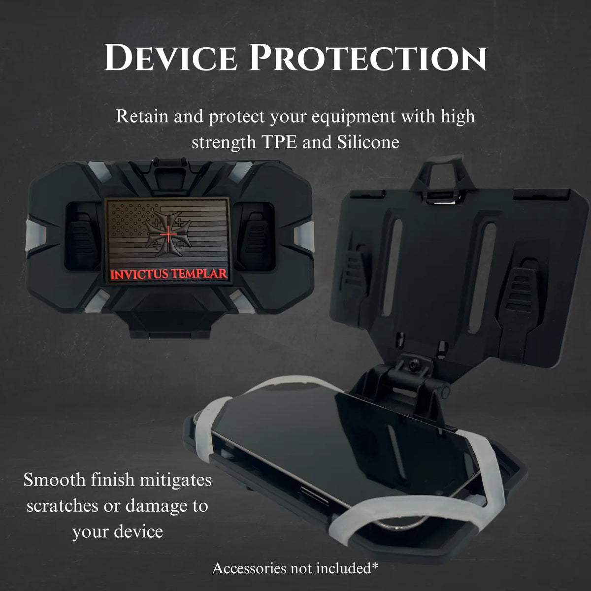 Pathfinder Universal Folding MOLLE Phone and Navigation Rig - Invictus Templar
