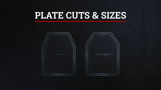 Body armor plate cuts and sizes hero graphic