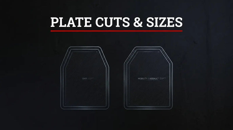 Body armor plate cuts and sizes hero graphic