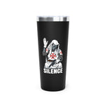 'Silence' Templar Knight 22oz Copper Insulated Tumbler Invictus Templar