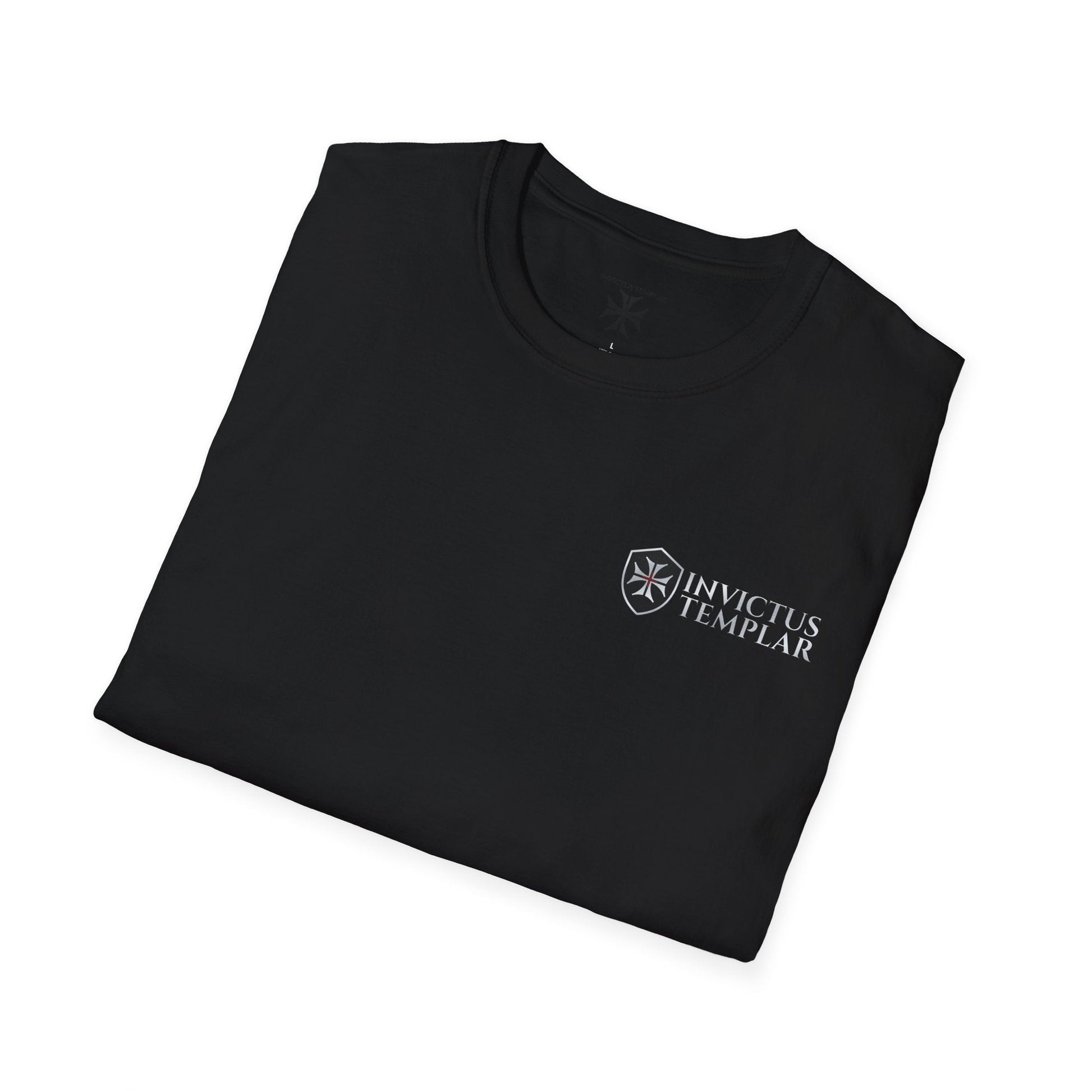 'Silence' Templar Knight Unisex Softstyle T-Shirt Invictus Templar