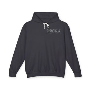 'Get The Holy Flamer' Unisex Lightweight Hooded Sweatshirt - Invictus Templar