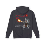 'Get The Holy Flamer' Unisex Lightweight Hooded Sweatshirt - Invictus Templar