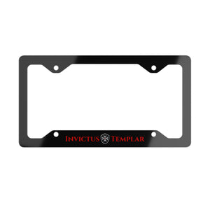 Invictus Templar License Plate Frame