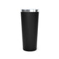 ‘Coffee and Crusade’ 22oz Copper Insulated Tumbler – Fuel Your Mission - Invictus Templar