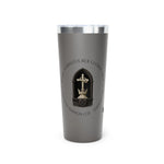 'Christus Rex Gloria' 22oz Copper Insulated Tumbler - Invictus Templar