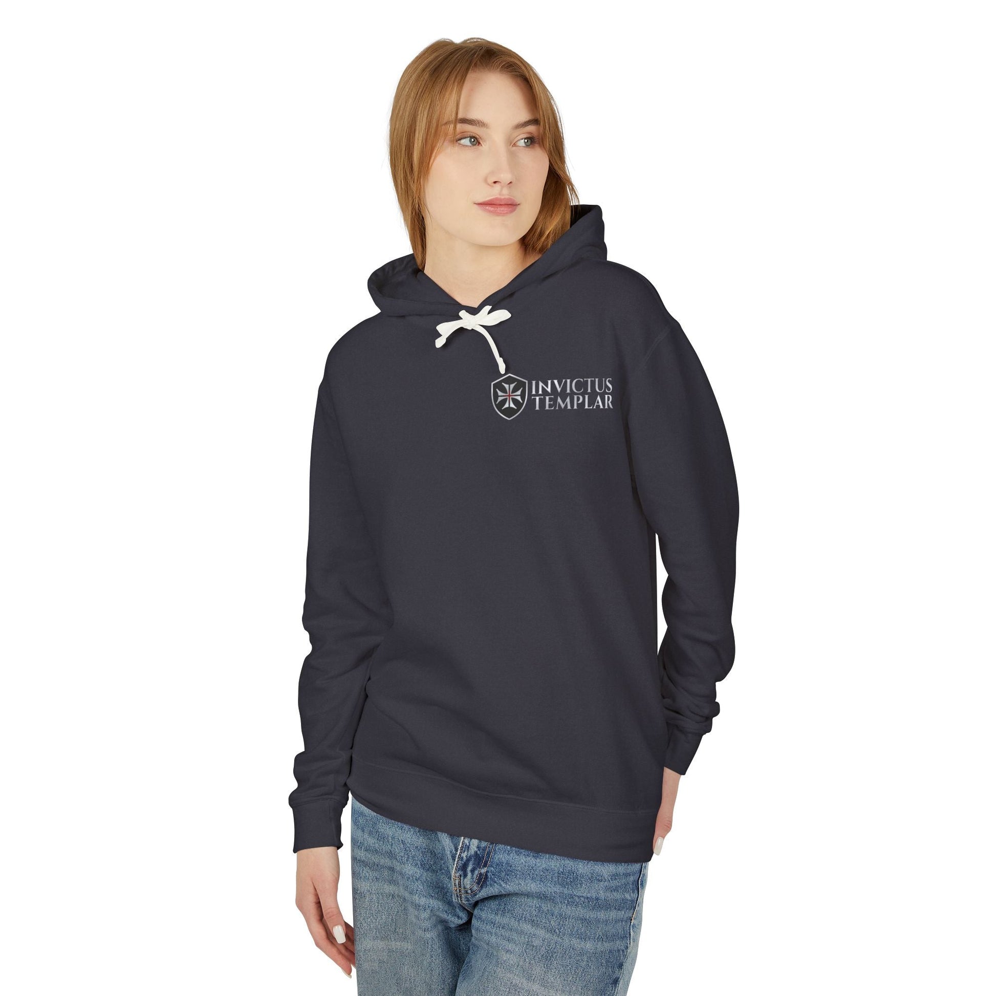 'Parry This' Templar Knight Unisex Lightweight Hooded Sweatshirt Invictus Templar