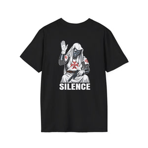 'Silence' Templar Knight Unisex Softstyle T-Shirt Invictus Templar