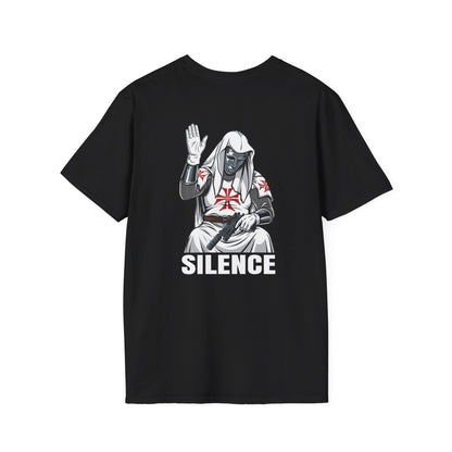 'Silence' Templar Knight Unisex Softstyle T-Shirt Invictus Templar