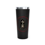 'Christus Rex Gloria' 22oz Copper Insulated Tumbler - Invictus Templar