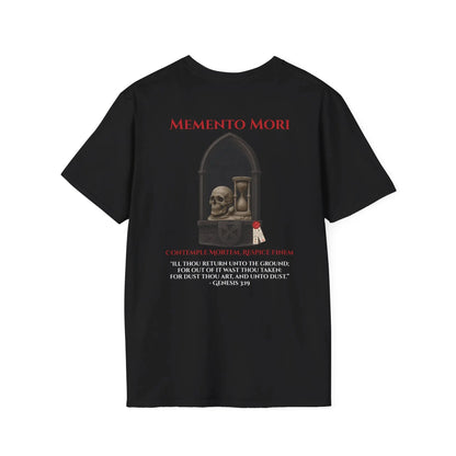 Memento Mori | Trad Christendom | Unisex Softstyle T‑Shirt - Invictus Templar