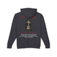 Christ Is King Unisex Lightweight Hooded Sweatshirt - Invictus Templar