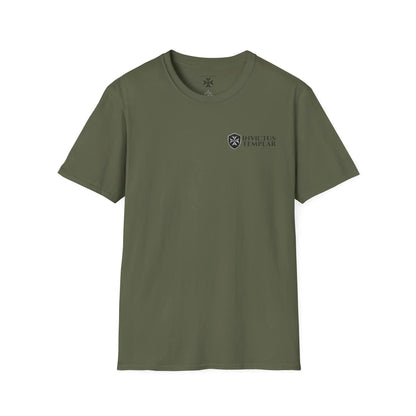 'Coffee and Crusade' Unisex Softstyle T-Shirt Invictus Templar