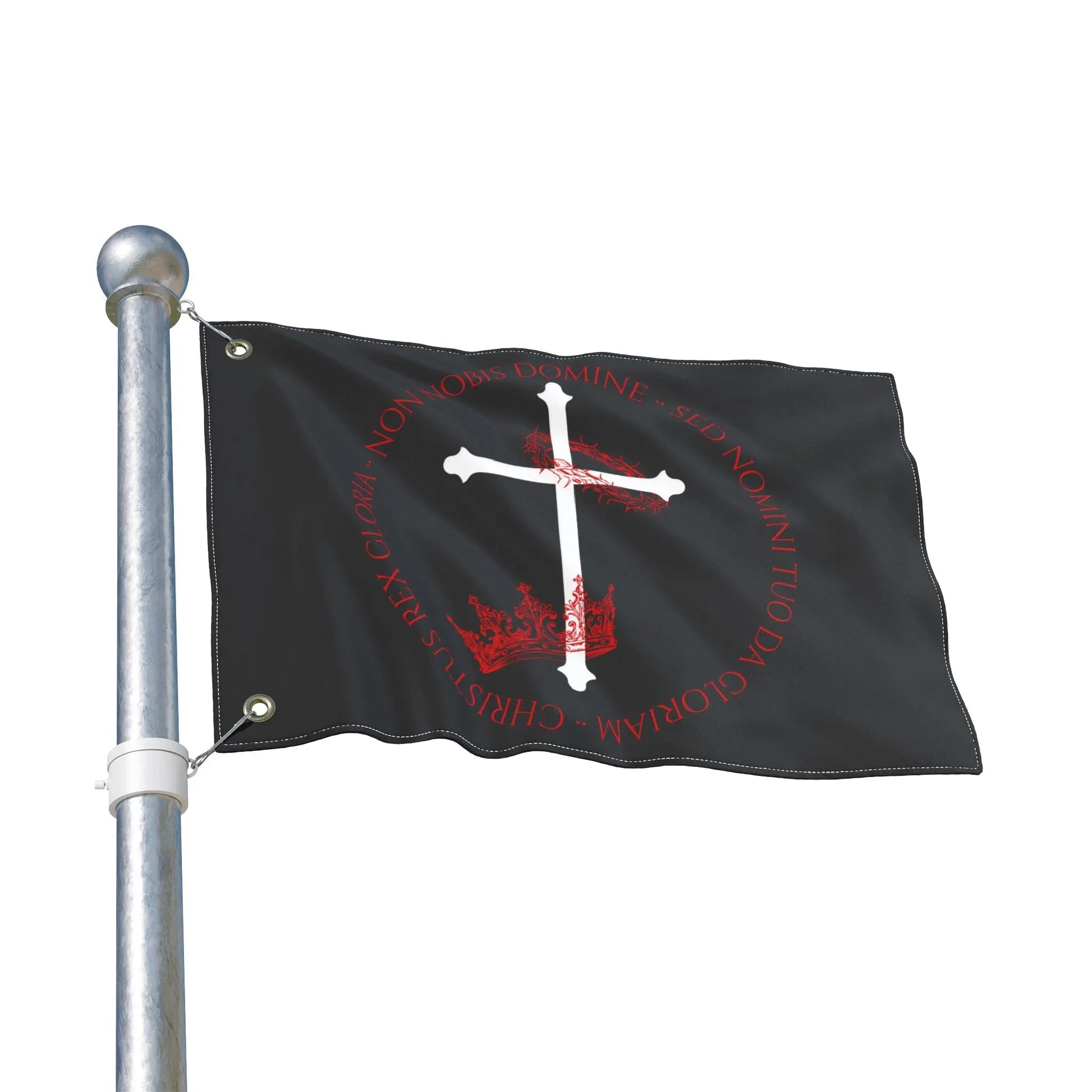Christ Is King Flag - Invictus Templar