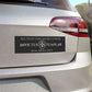 Invictus Templar Motto Car Magnet – 10" x 3" Invictus Templar