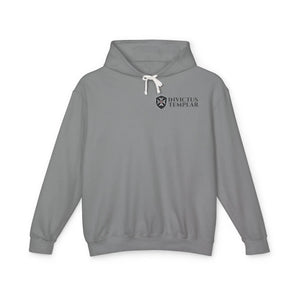 Invictus Templar Unisex Lightweight Hooded Sweatshirt – ‘Sell Your Cloak and Buy a Sword’ - Invictus Templar