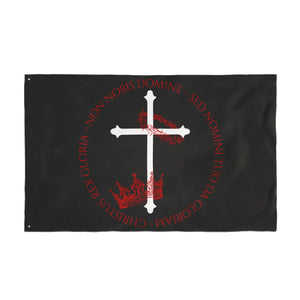 Christ Is King Flag - Invictus Templar