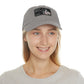 'Coffee and Crusade' Dad Hat with Leather Patch Invictus Templar
