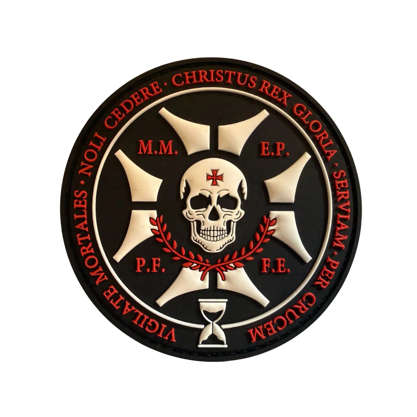 Crux Mortalis – The Mortal's Cross PVC Patch - Invictus Templar
