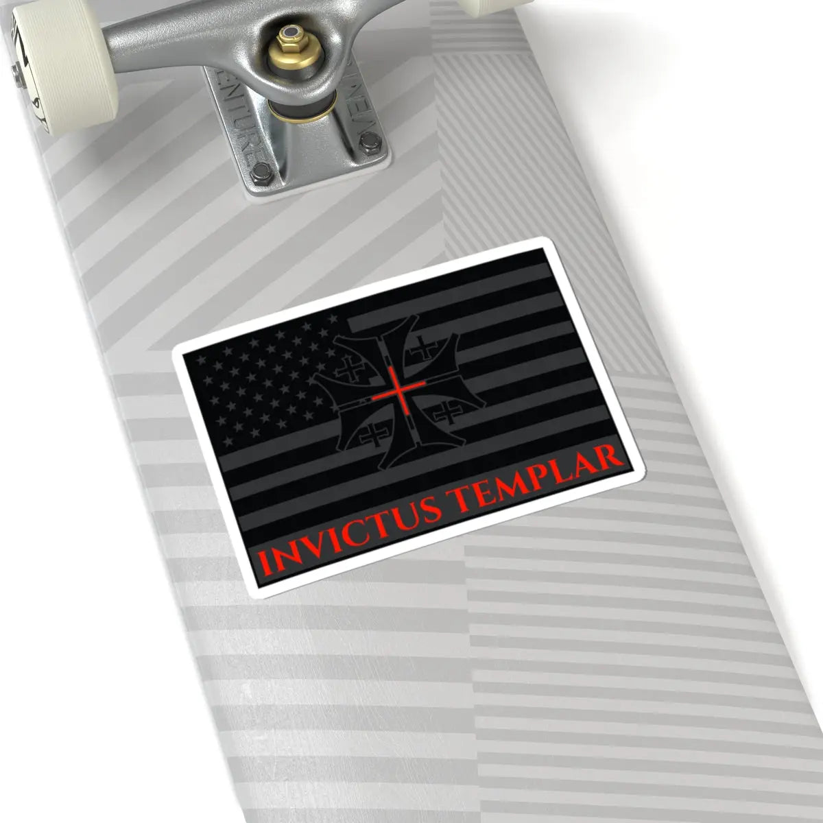 Invictus Templar Modern Crusader Vinyl Sticker - Invictus Templar
