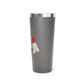 ‘Coffee and Crusade’ 22oz Copper Insulated Tumbler – Fuel Your Mission - Invictus Templar