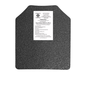 Dominus AR700 Lightweight Level RF1/RF2 Steel Armor Rifle Plate