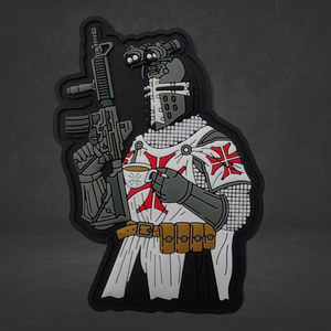Coffee and Crusade - Modern Crusader Operator PVC Patch