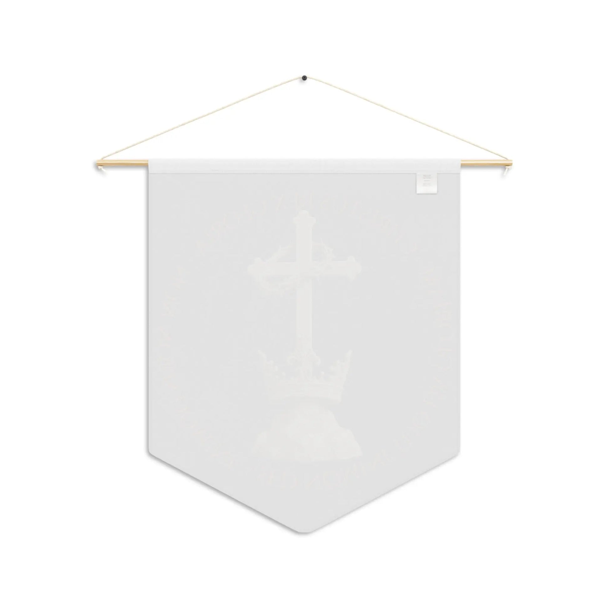Christ Is King Wall Banner Pennant - Invictus Templar