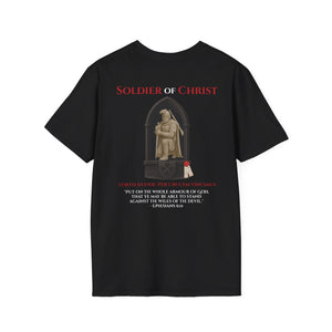 Soldier of Christ | Trad Christendom | Unisex Softstyle T‑Shirt