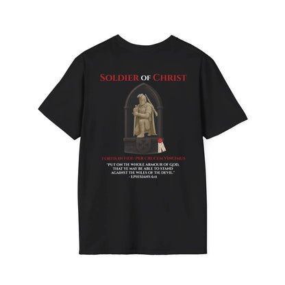 Soldier of Christ | Trad Christendom | Unisex Softstyle T‑Shirt - Invictus Templar