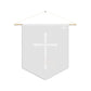 Christus Rex Gloria Wall Banner Pennant Invictus Templar