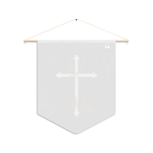 Christus Rex Gloria Wall Banner Pennant Invictus Templar