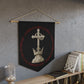 Christ Is King Wall Banner Pennant - Invictus Templar