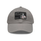 'Coffee and Crusade' Dad Hat with Leather Patch Invictus Templar