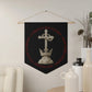 Christ Is King Wall Banner Pennant - Invictus Templar