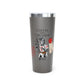 ‘Coffee and Crusade’ 22oz Copper Insulated Tumbler – Fuel Your Mission - Invictus Templar