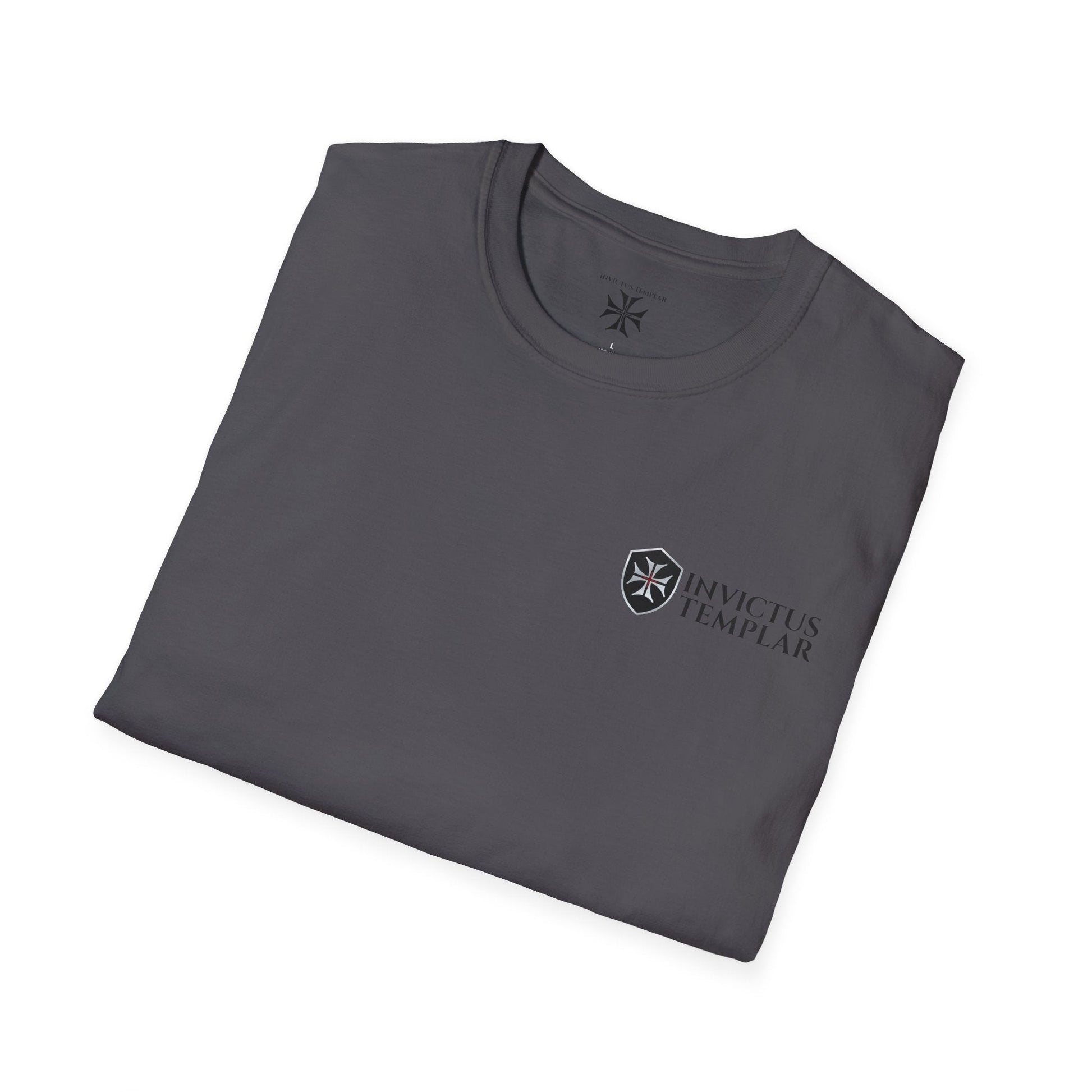 'Silence' Templar Knight Unisex Softstyle T-Shirt Invictus Templar