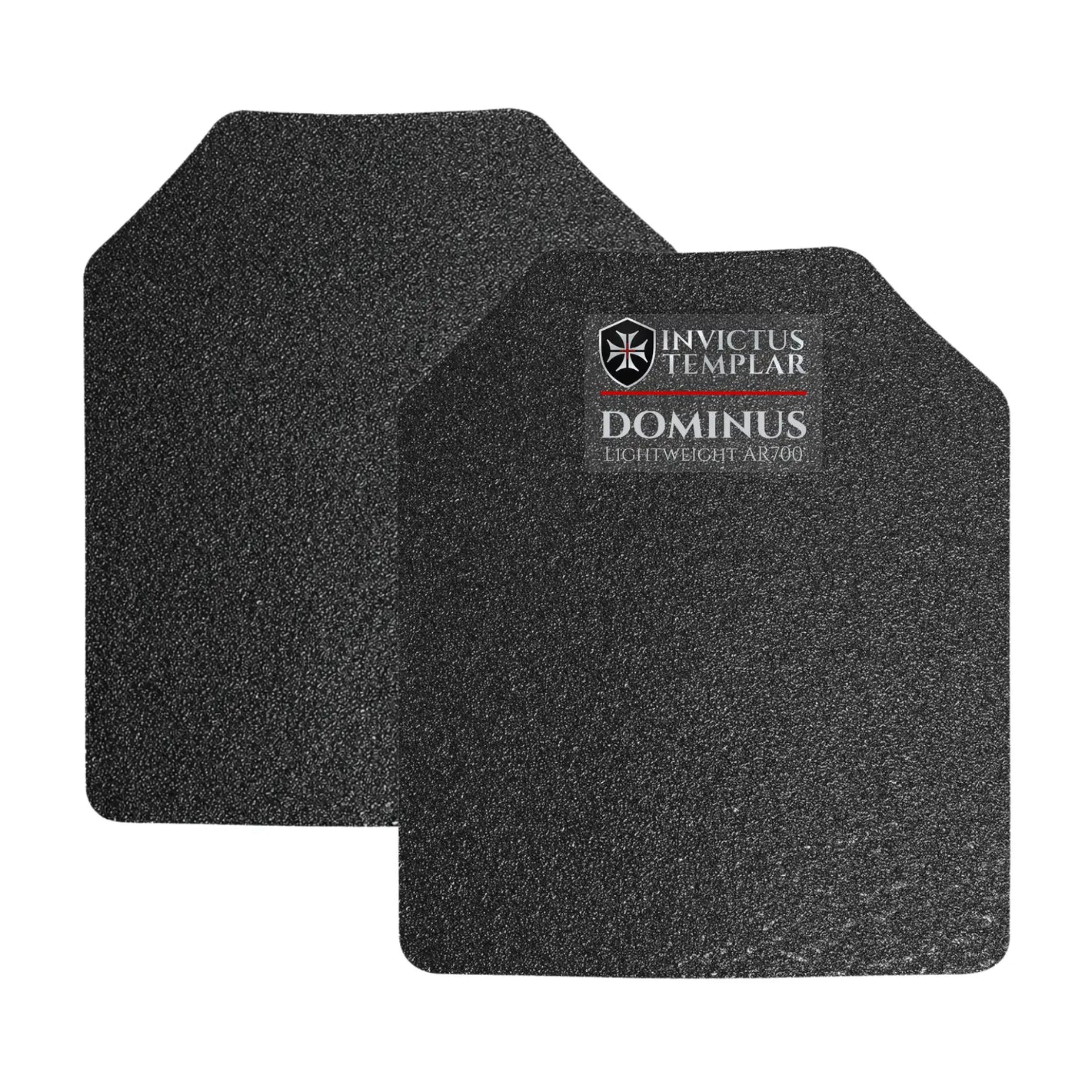 Dominus AR700 Lightweight Level RF1/RF2 Steel Rifle Plates (Set of 2) Invictus Templar