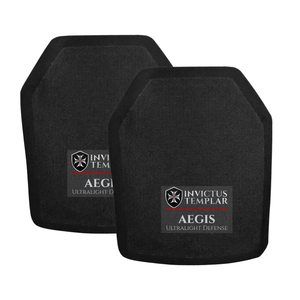 Aegis Ultralight Level III+ Polyethylene Rifle Plates (Set of 2)