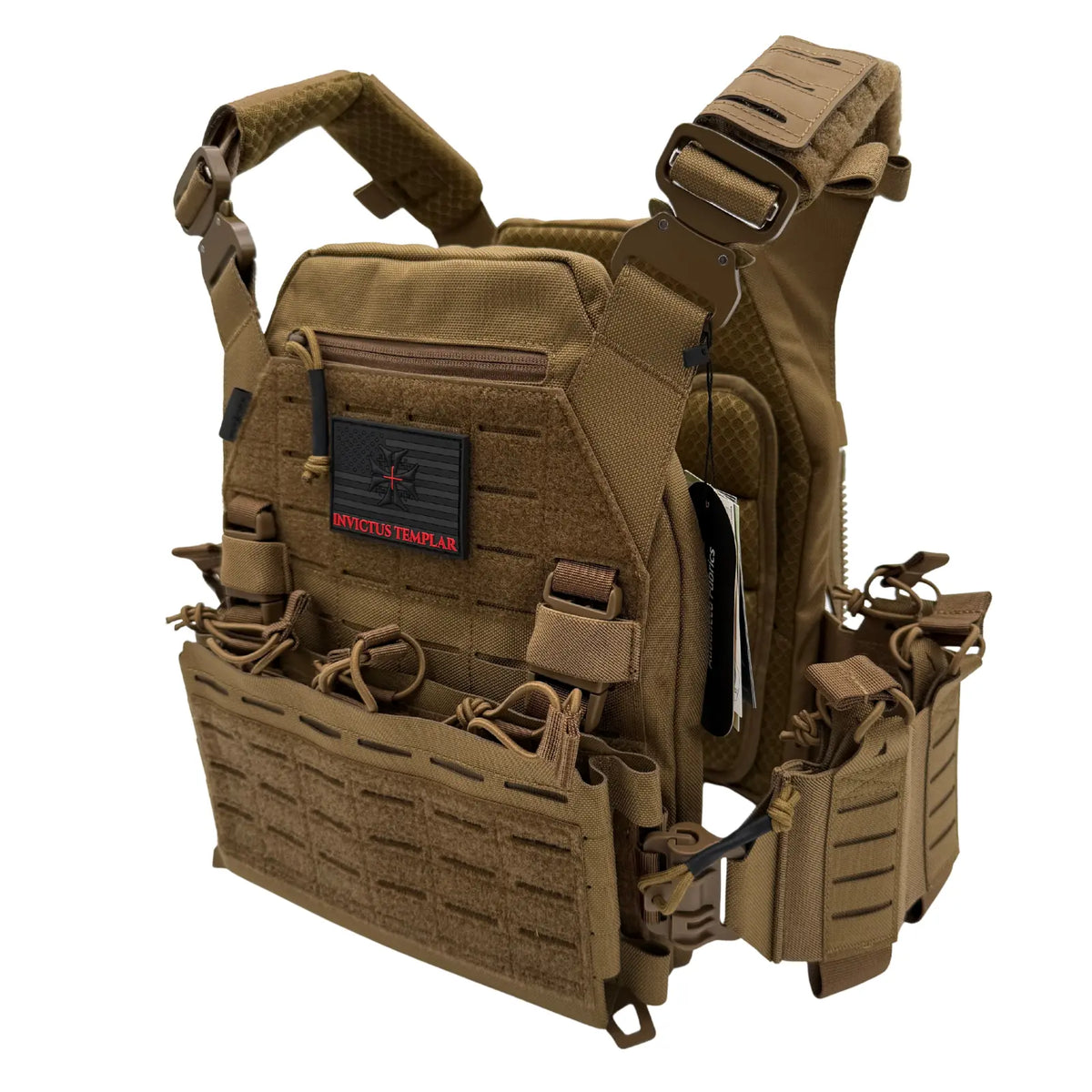 Modular Tactical Vest 1000D Nylon, Quick Release, MOLLE, Adjustable