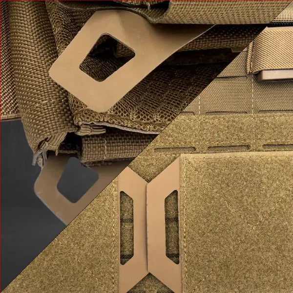 Hypalon pull tabs for quick adjustment with gloves on