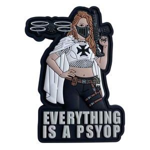 Everything is a PsyOp - Templar Honeypot Patch | Tactical PVC Patch Invictus Templar