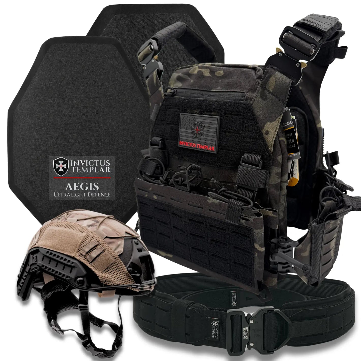 Vanguard Assault | Level III+ / SRT Plates, Helmet, Carrier, & Belt Invictus Templar