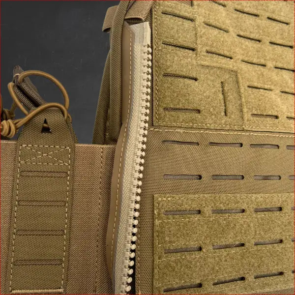 YKK zipper points for zip-on backpacks and panels